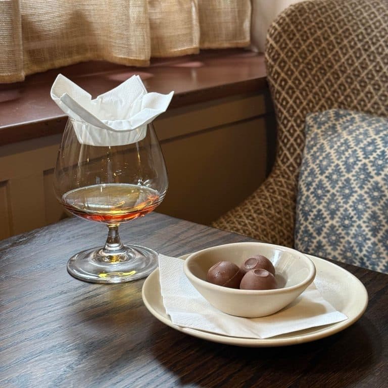 Cover Image for Compliment Truffles when you order Rémy Martin VSOP Cognac at The Queen's Head
